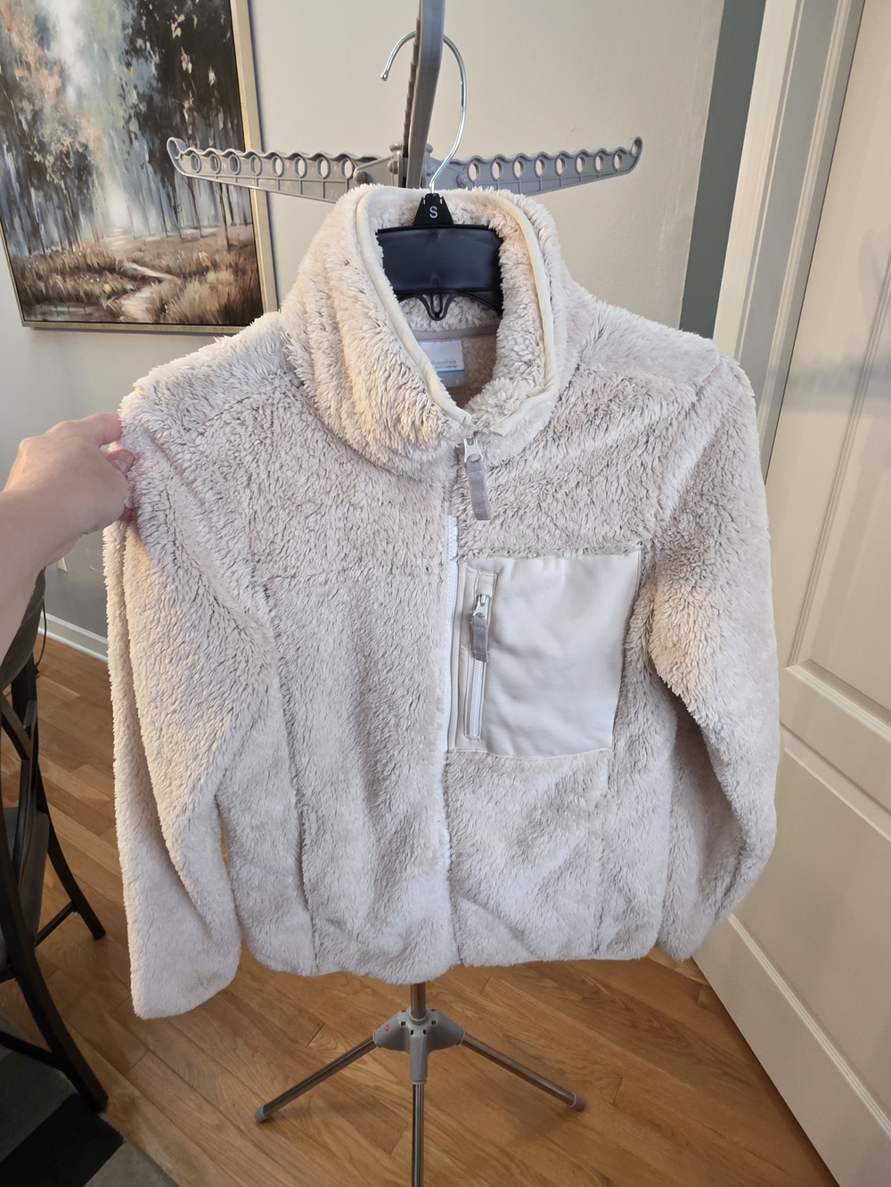Columbia Plush "Teddy" Jacket - Cream